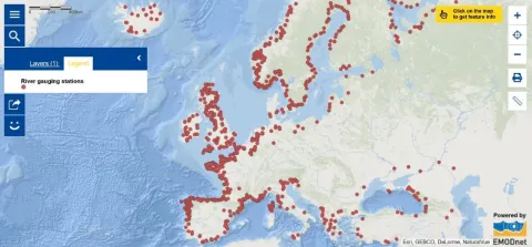 Map of the Week – River Gauging Stations