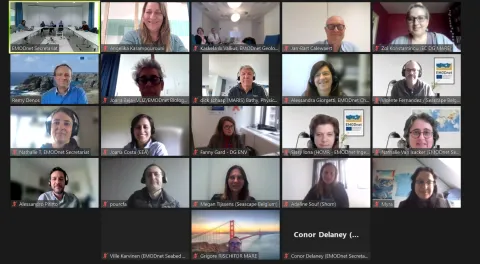 EMODnet 20th Steering Committee Meeting screenshot