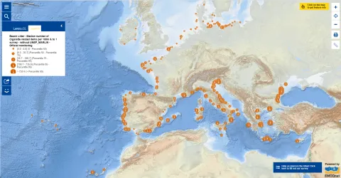 Map of the Week – Marine litter and World Cleanup Day 