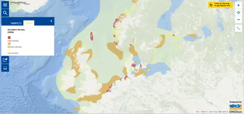 Map of the week - Accident density 