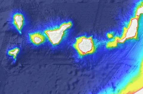 Map of the week – Bathymetry and topography 