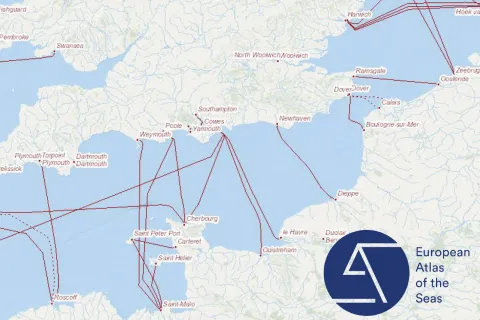 Map of the week - Ferry routes