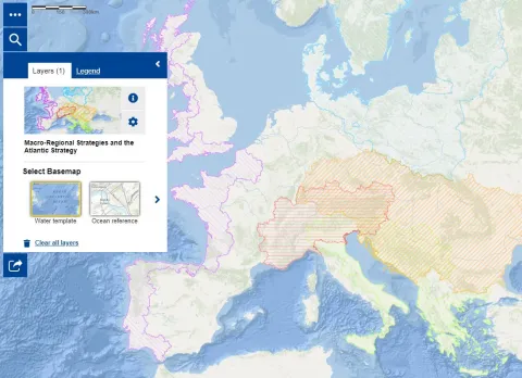 Map of the week -  European Macro-Regional Strategies
