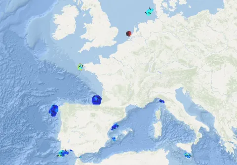 Map of the week – Sea water velocity