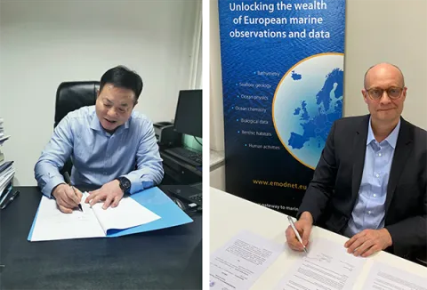 Signing of the MoU