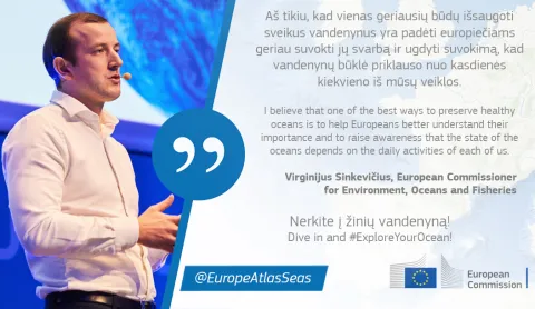 Meet the European Atlas of the Seas’ ambassadors advocating for advanced ocean literacy!
