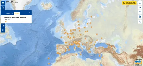 Map of the Week – International Youth Day – Young Ocean Advocates