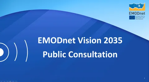 © EMODnet Secretariat EMODnet Vision 2035 Public Consultation Banner