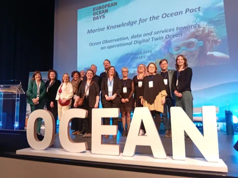 EMODnet Team at European Ocean Days 2025