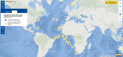 Map of the Week – Happy New School Year! Bring the Ocean into the Classroom!