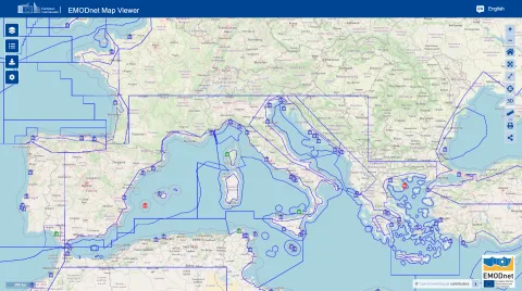 EMODnet Map Viewer Fisheries