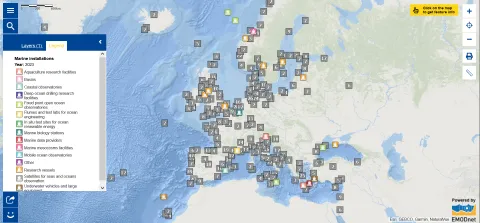 Map of the Week – Marine Research Installations 