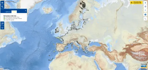Map of the Week – Marine Natura 2000 Sites - Blue Carbon