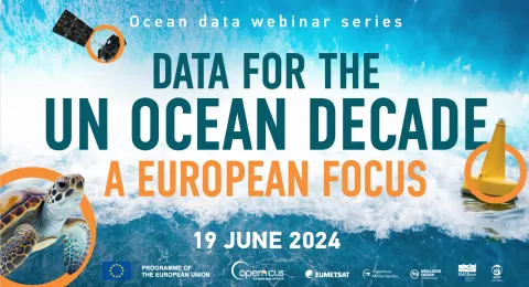 Ocean Decade webinar series banner ©Ocean Decade webinar series partners